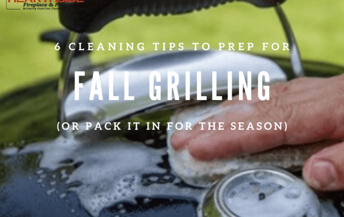 6 tips for fall grill cleaning