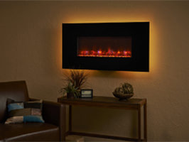 Electric Fireplace Wall Hung