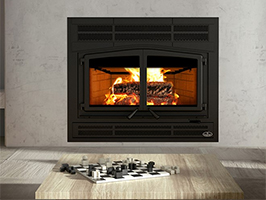osburn wood fireplace